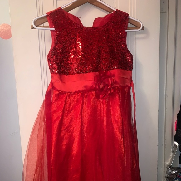 Other - Red holiday dress girls